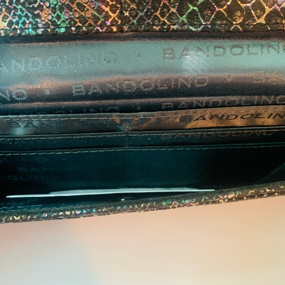 COOL COLORS SKIN WALLET.  7.5” long x 3.5” .75” deep.  RFID lined. - Picture 8 of 11